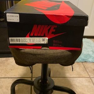 Air Jordan retro 1 sail and obsidian-university blue